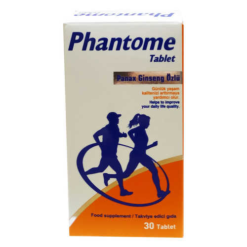 Phantome Panax Ginseng Özlü 30 Tablet