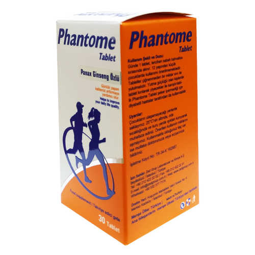 Phantome Panax Ginseng Özlü 30 Tablet
