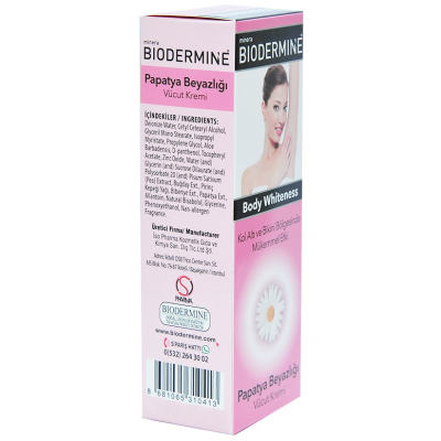 Biodermine Papatya Beyazlığı - Vücut Kremi 75 ML