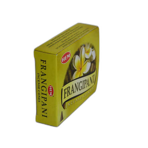 Hem Tütsü Plumeria Çiçeği Kokulu 10 Konik Tütsü - Frangipani Incense Cones