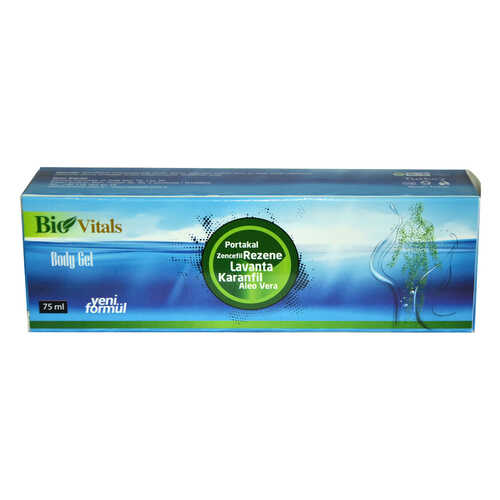 Bio Vitals Portakal Zencefil Rezene Lavanta Karanfil Aloe Vera Masaj Jeli 75 ML