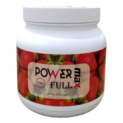 Actuel Pharma Power Max Full Keçiboynuzlu Çilekli Bitkisel Toz 500 Gr