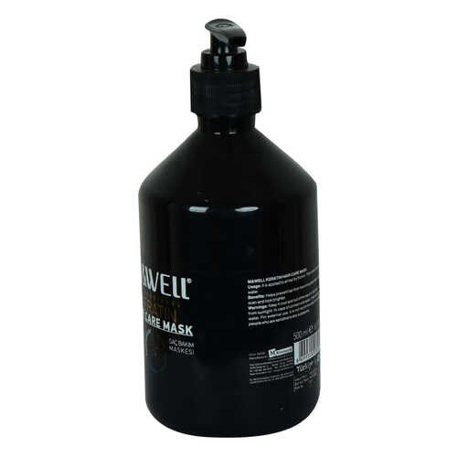 MWell Profesyonel Keratin Vitamin ve Bitki Özlü Saç Bakım Maskesi Pompalı 500 ML