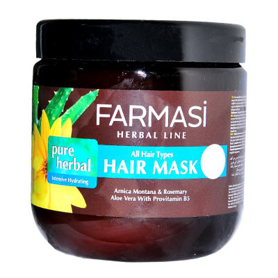 Farmasi Pure Herbal Nemlendirici Saç Maskesi 500 ML