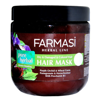 Farmasi Pure Herbal Onarıcı Saç Maskesi 500 ML