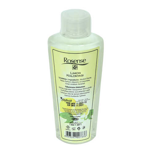 Rosense Limon Kolonyası 80 Derece Pet Şişe 250 ML