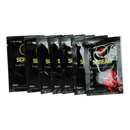 Scream Karanfilli Bitkisel For Men Jel 5 ML x 7 li Şase Kutulu