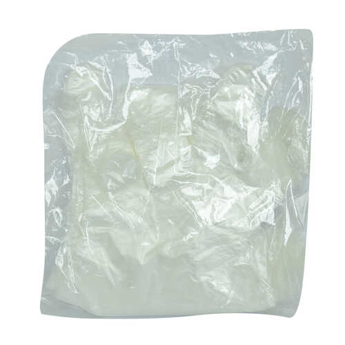 LokmanAVM Şeffaf Poşet Eldiven Tek Kullanımlık Plast Eldiveni (L) 100 lü Paket