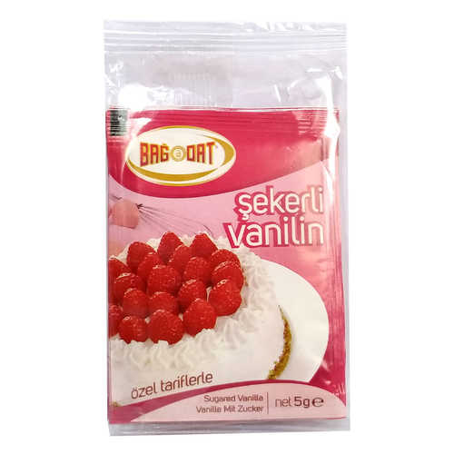 Bağdat Baharat Şekerli Vanilya 5Gr x 5 Paket - Vanilin