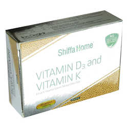 Shiffa Home D3 ve K Vitamini Yumuşak 1300 Mg x 30 Kapsül - Thumbnail