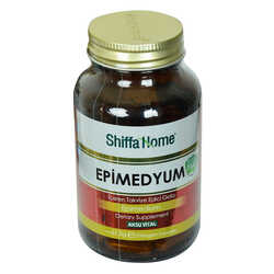 Shiffa Home Epimedyum Diyet Takviyesi 750 Mg x 90 Kapsül - Thumbnail