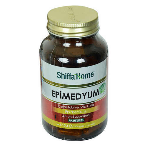 Aksuvital Shiffa Home Epimedyum Diyet Takviyesi 750 Mg x 90 Kapsül