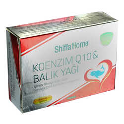 Shiffa Home Koenzim Q10 & Balık Yağı Yumuşak Jel 1340 Mg x 30 Kapsül - Thumbnail