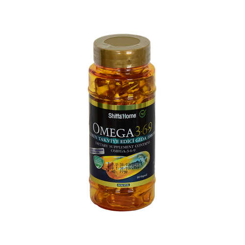 Aksuvital Shiffa Home Omega 3-6-9 1000 Mg (DHA+EPA 550 Mg) Yumuşak 60 Kapsül