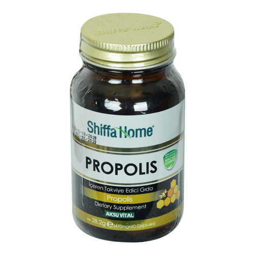 Aksuvital Shiffa Home Propolis Diyet Takviyesi 470 Mg x 60 Kapsül