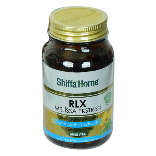 Aksuvital Shiffa Home RLX Melissa Ekstresi Diyet Takviyesi 560 Mg x 60 Kapsül