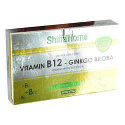 Shiffa Home Vitamin B12-Ginkgo Biloba 28 Tablet 150 Mg - Thumbnail