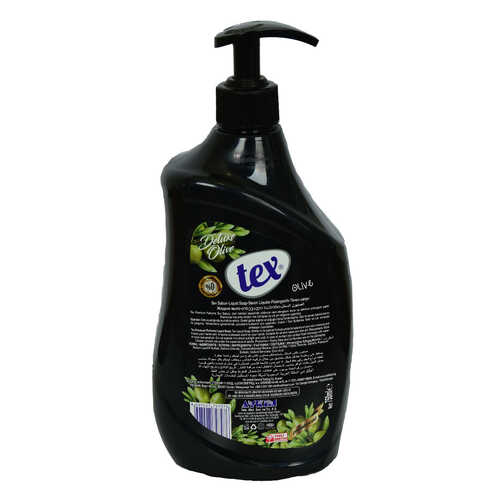 Tex Sıvı El Sabunu Doğal Zeytinyağlı Delux Olive Alkol ve Paraben İçermez 750 ML
