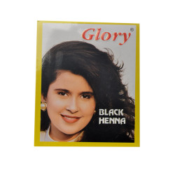 Glory - Siyah Hint Kınası (Black Henna) 10 Gr Paket (1)