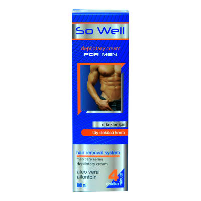 So Well Tüy Dökücü Krem 100 ML - Erkekler İçin