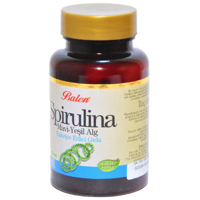 Balen Spirulina Mavi-Yeşil Alg 80 Kapsül