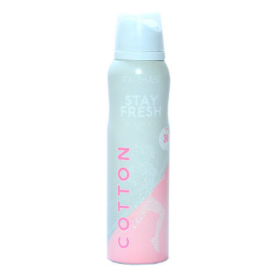 Farmasi Stay Fresh Cotton Deodorant For Women 150 ML