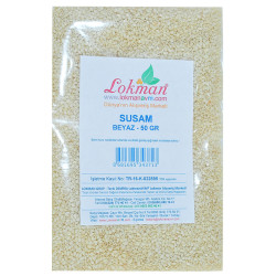 LokmanAVM - Susam Beyaz 50 Gr Paket (1)