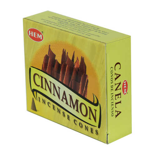 Hem Tütsü Tarçın Kokulu 10 Konik Tütsü - Cinnamon 10 İncense Cones