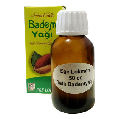 Ege Lokman Tatlı Badem Yağı 50 cc