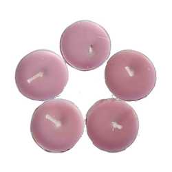 Ksmart - Tea Lights Pembe Mum 5 li 1 Paket (1)