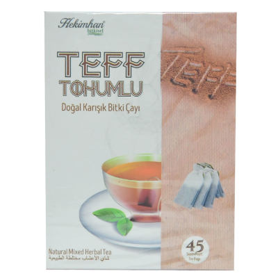 Hekimhan Teff Tohumlu Karışık Bitki Çayı 45 Süzen Poşet