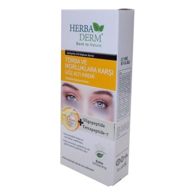 HerbaDerm Torba ve Morluklara Karşı Göz Altı Bakım Kremi 15 ML