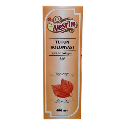 Nesrin Tütün Kolonyası 60 Derece Kutulu Pet Şişe 400 ML