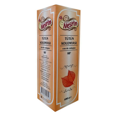 Nesrin Tütün Kolonyası 60 Derece Kutulu Pet Şişe 400 ML