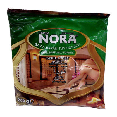 Nora Tüy Dökücü Toz Hamam Otu Bay Bayan Tkrb.170-200 Gr X 3 Paket