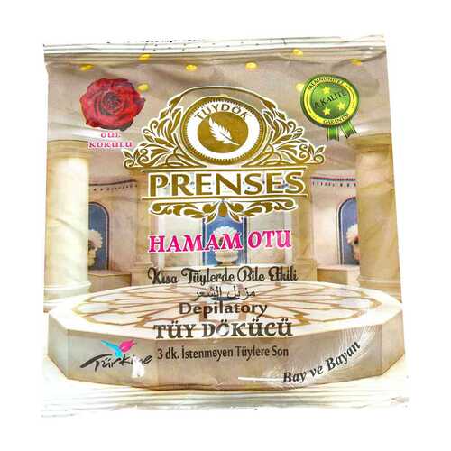 Prenses Tüy Dökücü Toz Hamam Otu Bay Bayan Tkrb.170-200 Gr Paket