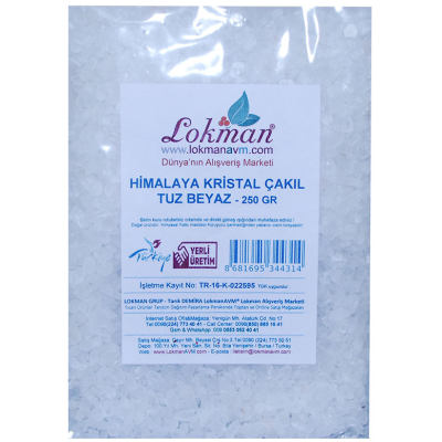 LokmanAVM Tuz Karabiber Değirmeni Yeşil + Himalaya Çakıl Tuz Beyaz 250 Gr