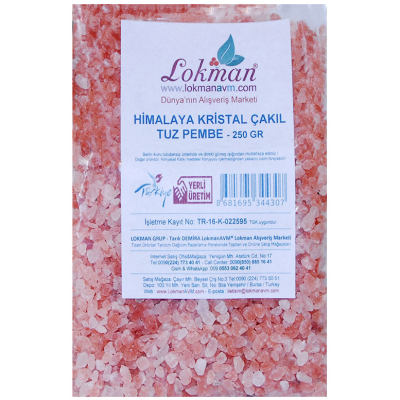 LokmanAVM Tuz Karabiber Değirmeni Yeşil + Himalaya Çakıl Tuz Pembe 250 Gr