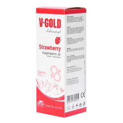 V-Gold - Kayganlaştırıcı Jel Çilekli 75 ML (1)