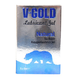 V-Gold - Kayganlaştırıcı Jel Natural 5 ML X 5Li (1)
