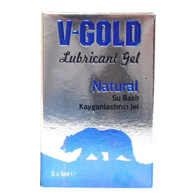 V-Gold Kayganlaştırıcı Jel Natural 5 ML X 5Li