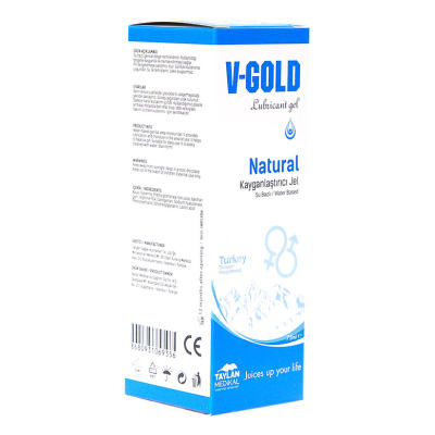 V-Gold Kayganlaştırıcı Jel Natural 75 ML