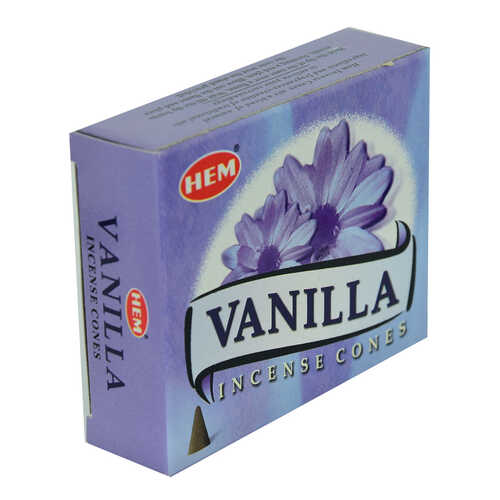 Hem Tütsü Vanilya Kokulu 10 Konik Tütsü - Vanilla