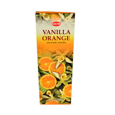 Hem Tütsü Vanilya Portakal Kokulu 20 Çubuk Tütsü - Vanilla Orange