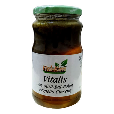 Hel-Kim Vitalis Arı Sütü Bal Polen Propolis Ginseng Karışımı 420 Gr