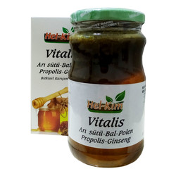 Hel-Kim - Vitalis Arı Sütü Bal Polen Propolis Ginseng Karışımı 420 Gr Görseli