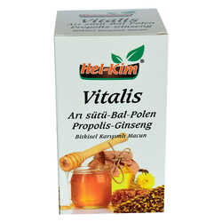 Vitalis Arı Sütü Bal Polen Propolis Ginsengli Bitkisel Macunnu 780 Gr - Thumbnail