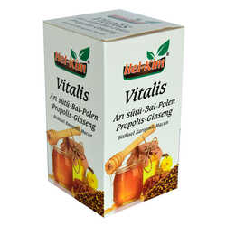 Vitalis Arı Sütü Bal Polen Propolis Ginsengli Bitkisel Macunnu 780 Gr - Thumbnail