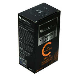 Maia mc - Vitamin C Yüz Bakım Serumu Hyaluronic Asit Orange Extract 30 ML Görseli