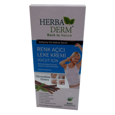 HerbaDerm Vücut Beyazlatıcı Krem 60 ML